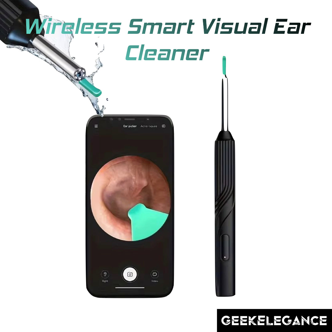 Wireless Smart Visual Ear Cleaner Otoscope Ear Wax Ear with Ear NE18 Cleaning Kit Removal Sticks Endoscope Camera Tool Kit