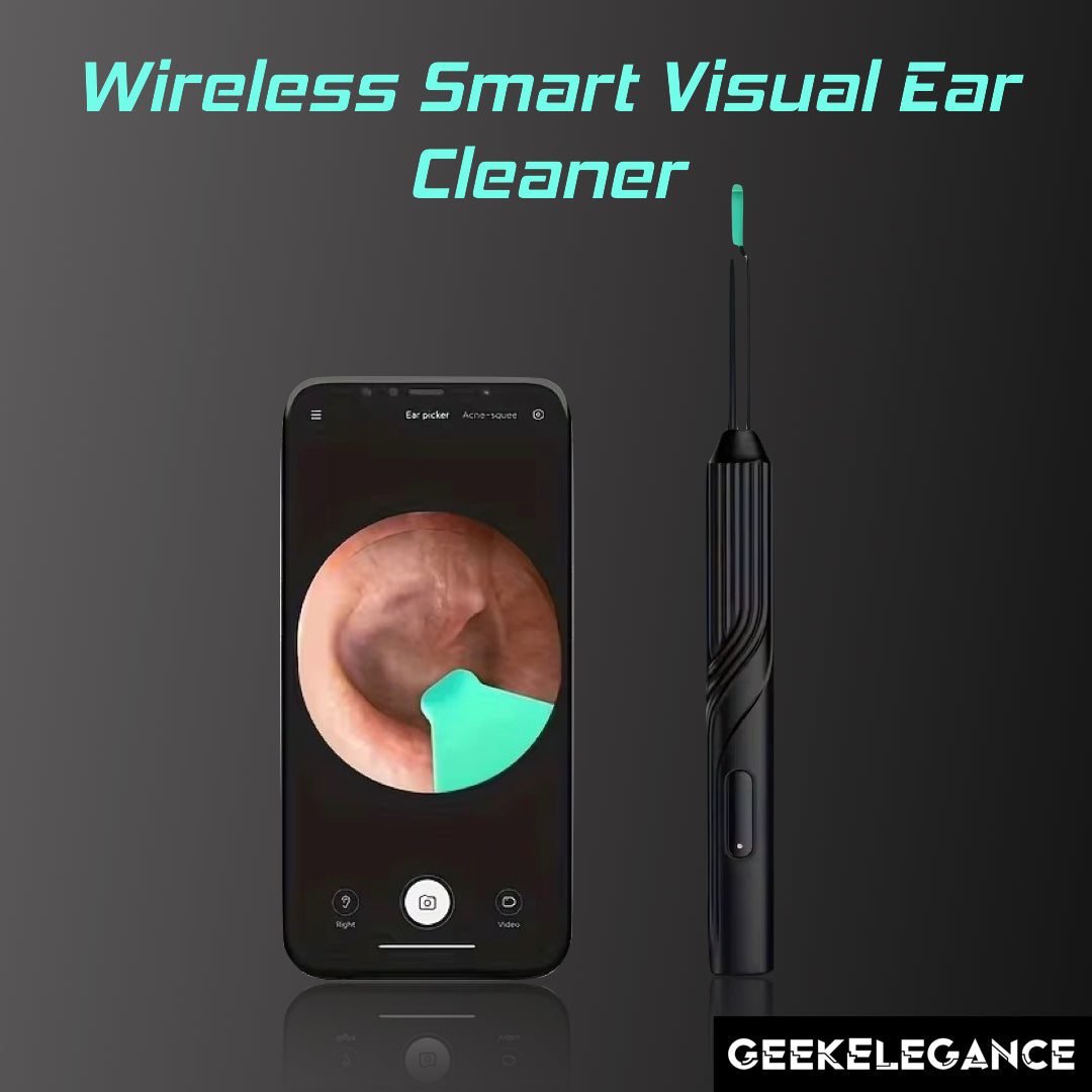 Wireless Smart Visual Ear Cleaner Otoscope Ear Wax Ear with Ear NE18 Cleaning Kit Removal Sticks Endoscope Camera Tool Kit