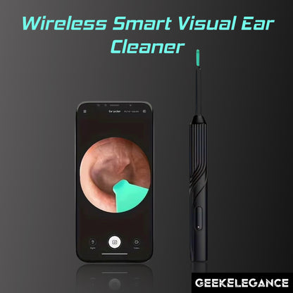 Wireless Smart Visual Ear Cleaner Otoscope Ear Wax Ear with Ear NE18 Cleaning Kit Removal Sticks Endoscope Camera Tool Kit